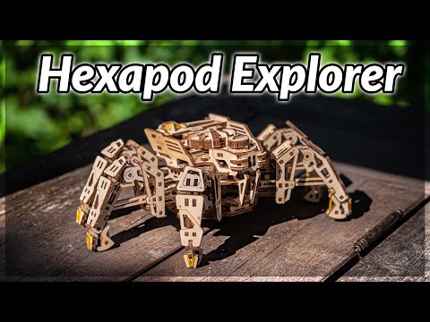 Ugears Hexapod Explorer - 388 Pieces