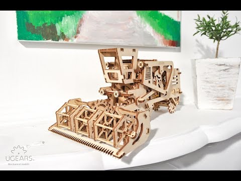 UGears Combine Harvester - 154 Pieces UGR70010