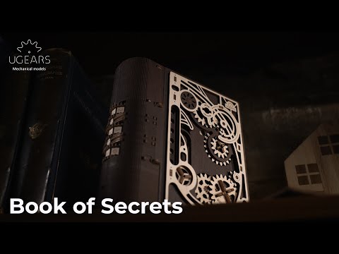 UGears Book of Secrets - 263 Pieces