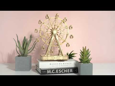 Rolife Ferris Wheel 3D Wooden Puzzle Music Box