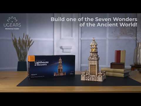 Ugears Lighthouse of Alexandria - 340 Pieces (Medium) UGR70254