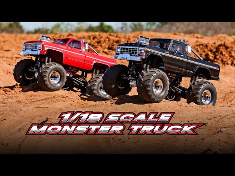 TRA98044-1BLACK Traxxas TRX-4MT F150 Monster Truck - Black