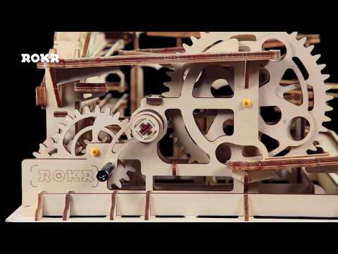 ROKR Marble Parkour Big Funnel Marble Run LG501