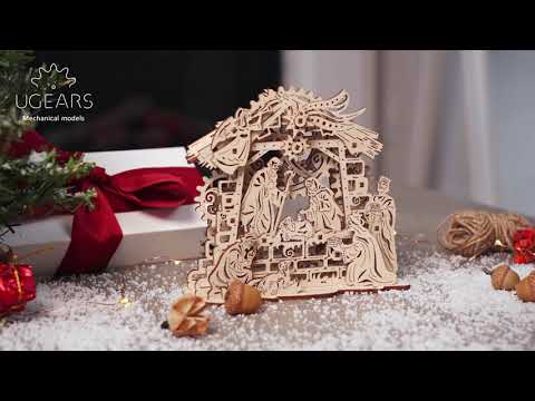 UGears Nativity Scene - 59 Pieces (Easy)