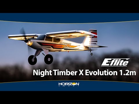 Night Timber X Evolution 1.2m BNF Basic with AS3X+ and SAFE Select