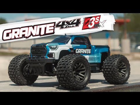 Arrma 1/10 GRANITE BLX 4x4 Monster Truck RTR - Blue ARA4302V4T1