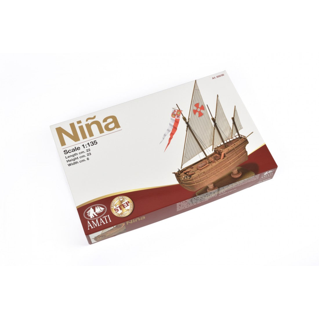 AMATI Nina Caravel - First Step 1:135 Boat AMA600/06