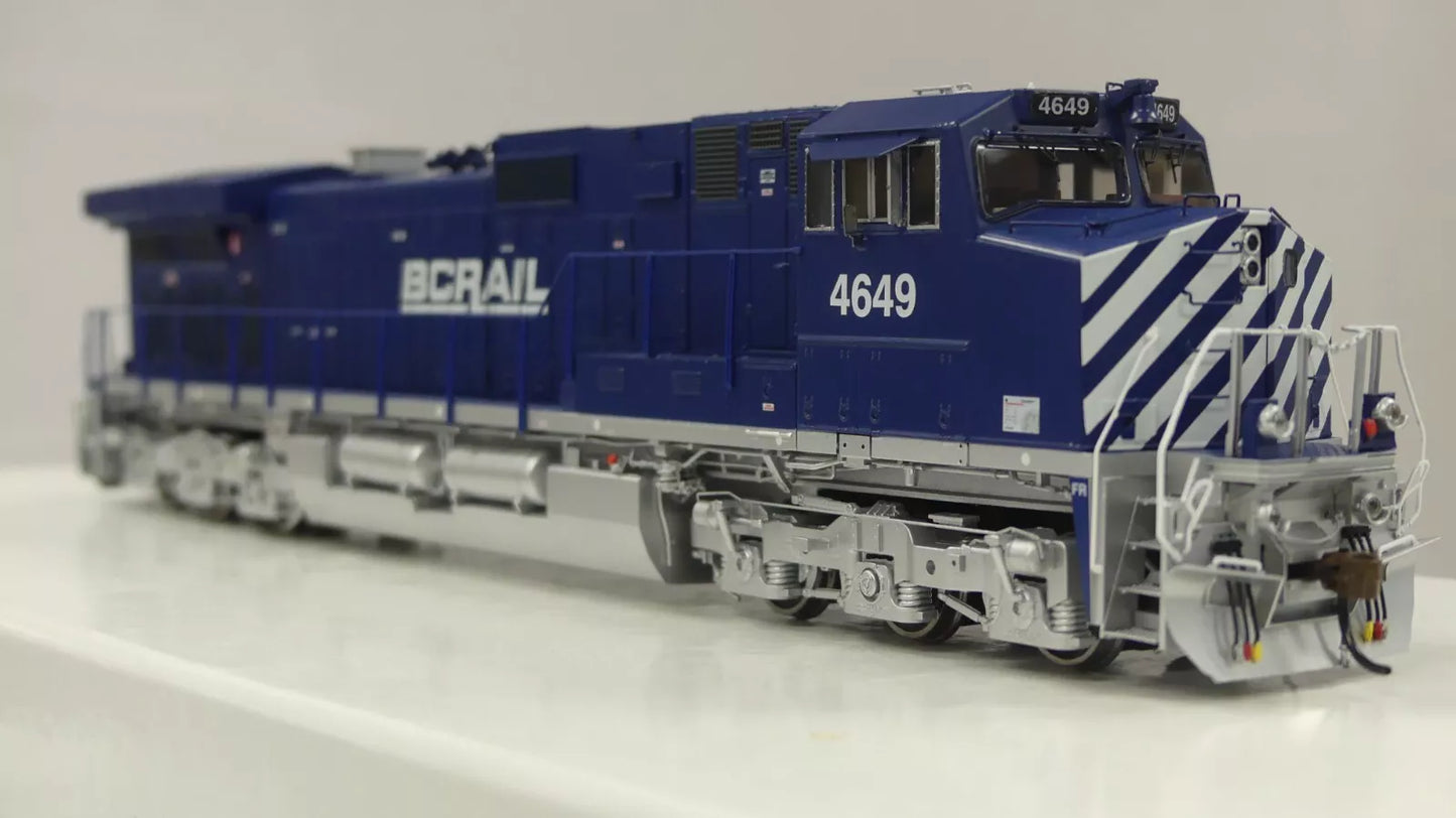 (DCC/Sound) Athearn Genesis HO Scale Diesel Dash 9-44CW BC Rail #4649
