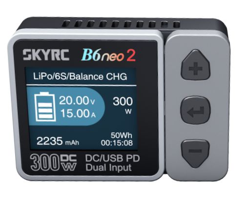 SkyRC B6neo 2 Smart Charger - Mysterious Black