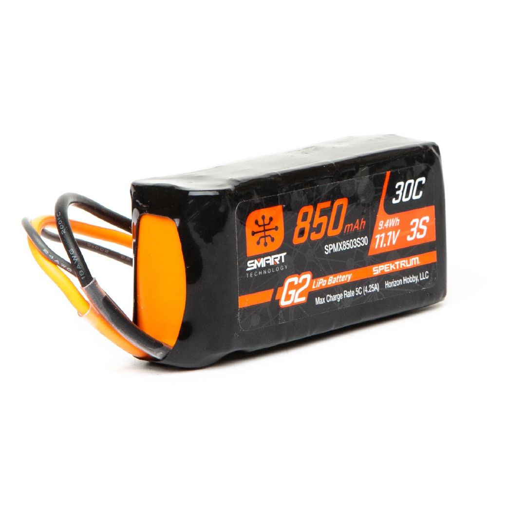 850mAh 3S 11.1V Smart G2 30C; IC2. SPMX8503S30