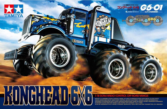 Tamiya KONGHEAD 6X6 (G6-01) TAM5864