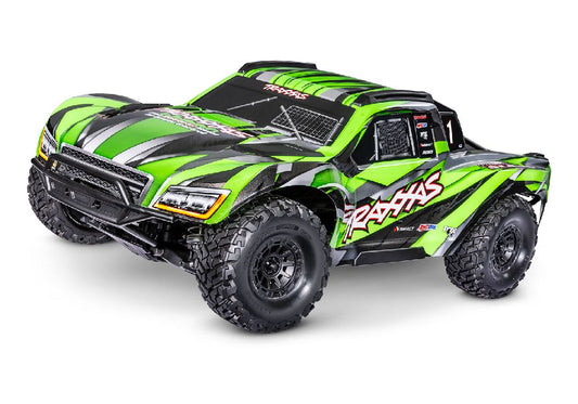 TRA102076-4GREEN Traxxas Maxx Slash 1/8 4WD Brushless Short Course Truck - GREEN