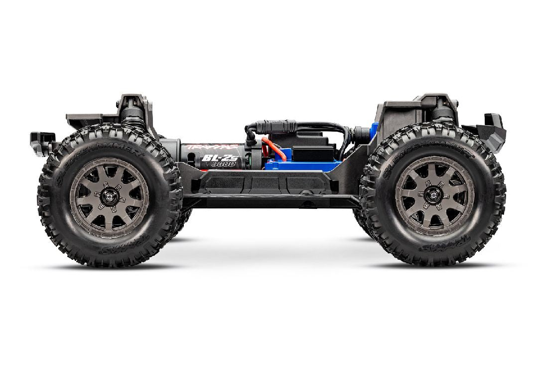 Traxxas Mini Maxx BL-2S - Blue TRA107154-1BLUE