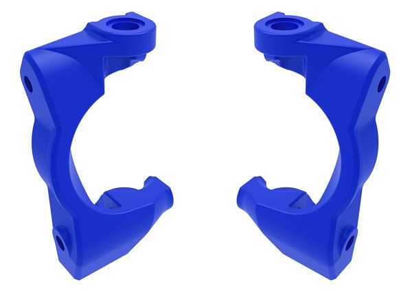 Traxxas Caster blocks (c-hubs), left & right (blue) TRA10732-BLUE