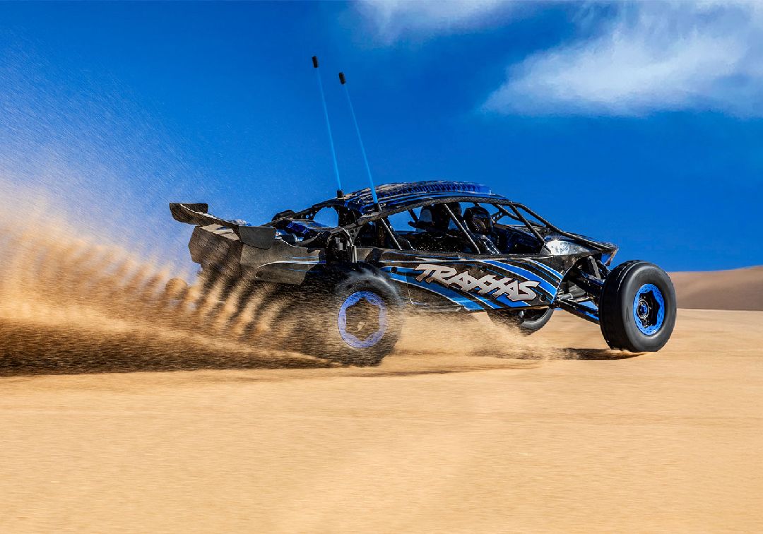 Traxxas Pro-Scale Funco Motorsports Sand Car 2wd RTR - Blue TRA109076-4BLUE