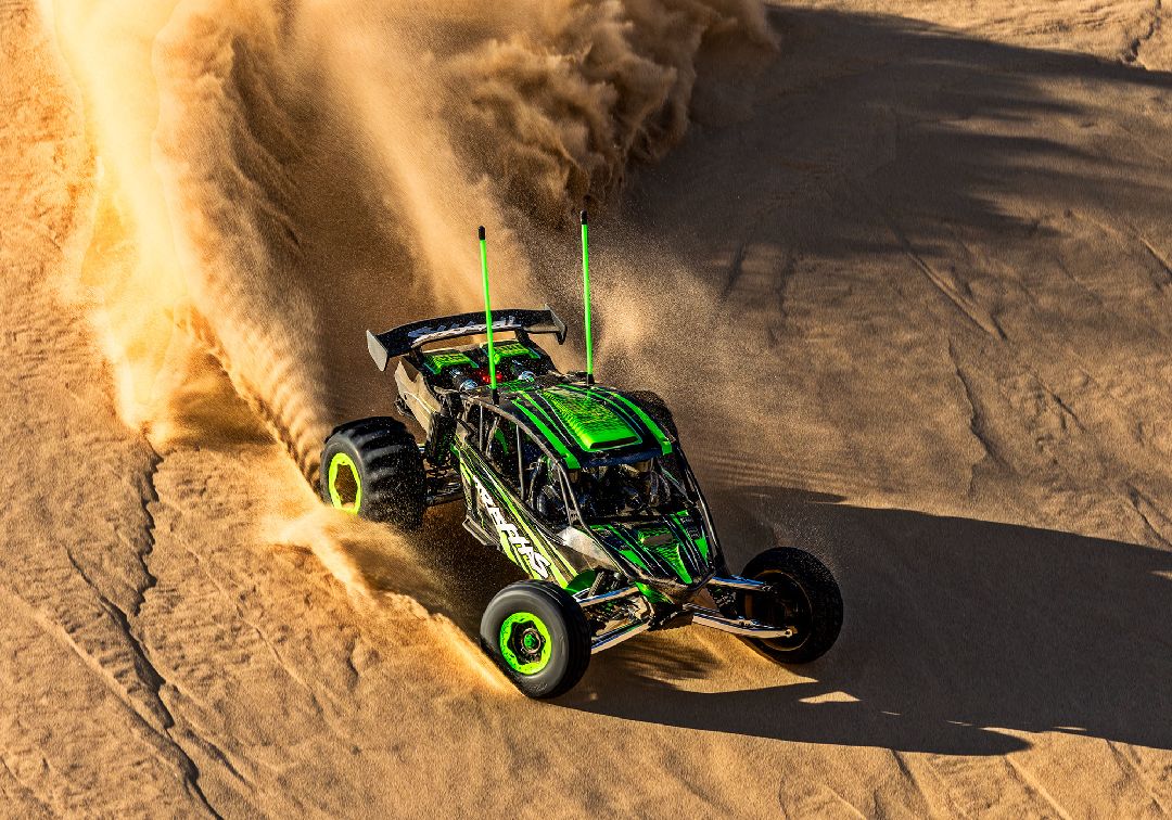 Traxxas Pro-Scale Funco Motorsports Sand Car 2wd RTR - Green TRA109076-4GREEN