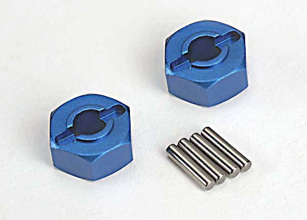 Traxxas 12mm Hex Aluminum Wheel Hub (Blue) TRA1654X