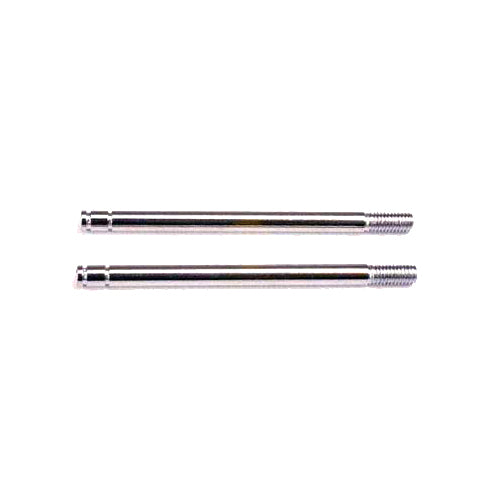 TRA1664 Traxxas Shock shafts, steel, chrome finish (long) (2)