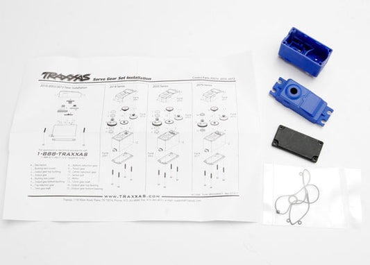 TRA2074 Traxxas Servo case/gaskets (for 2056 and 2075 waterproof servos)