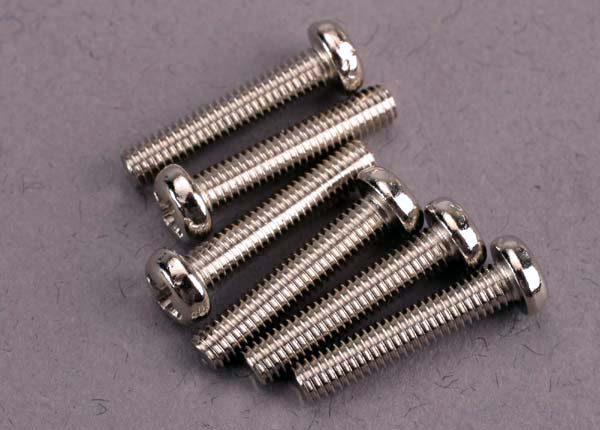 Traxxas 3x15mm Button Head Screws (6) TRA2563