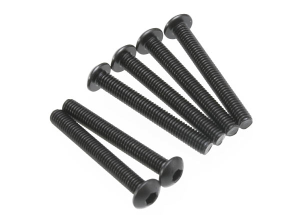Traxxas 3x23mm Button Head Screws (6) TRA2591