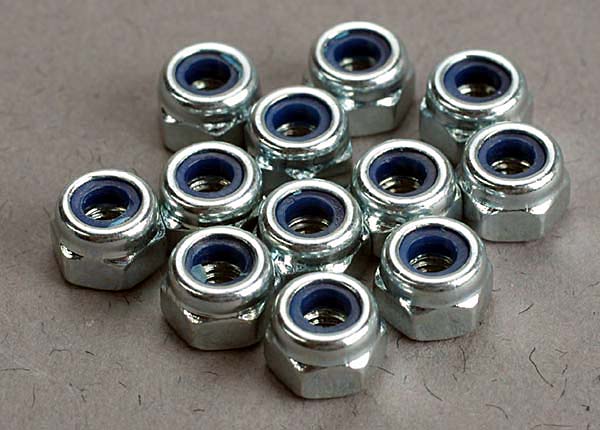 Traxxas 3mm Nylon Locknut (12) TRA2745