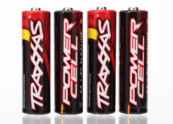 Traxxas Battery, Power Cell AA Alkaline (4) TRA2914