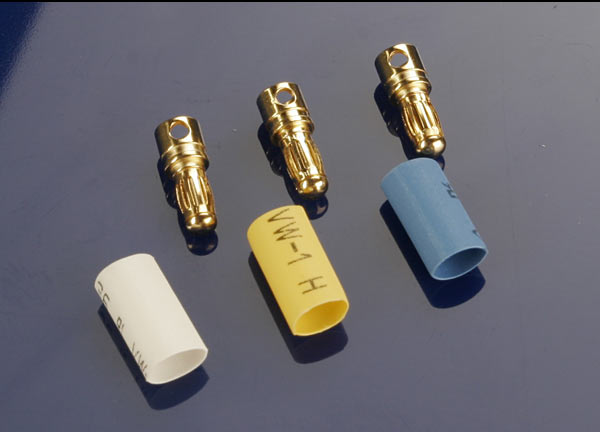 Traxxas 3.5mm Bullet Connectors (Male) (3) (VXL) TRA3342
