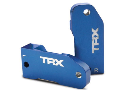 TRA3632A Traxxas L/R Aluminum Caster Blocks 30° (Blue). (TRA3640 may be required)