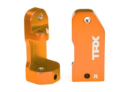 TRA3632T Traxxas L/R Aluminim Caster Blocks 30° (Orange)(TRA3640 may be required)