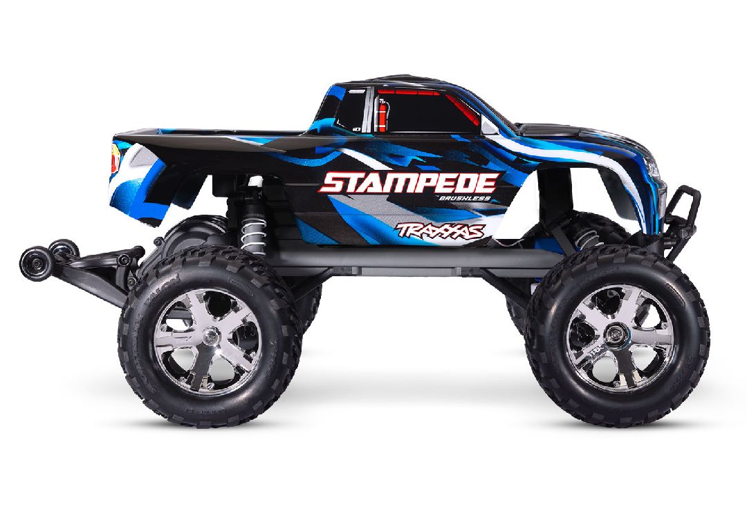 Traxxas 1/10 Stampede 2WD BL-2S HD Clipless - Blue TRA36354-4BLUE