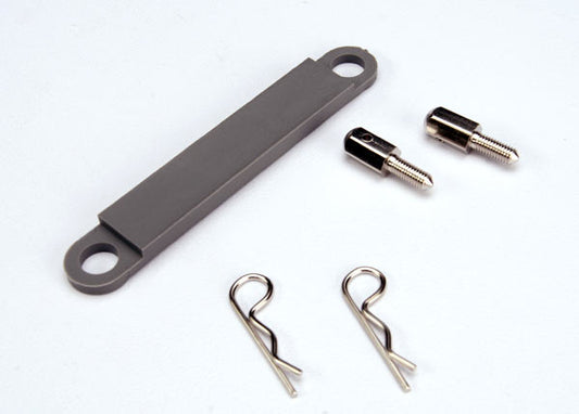 TRA3727A Traxxas Battery Hold Down Plate (Gray)