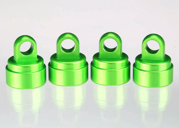 TRA3767G Traxxas Aluminum Ultra Shock Cap (Green) (4)