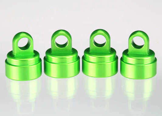 TRA3767G Traxxas Aluminum Ultra Shock Cap (Green) (4)
