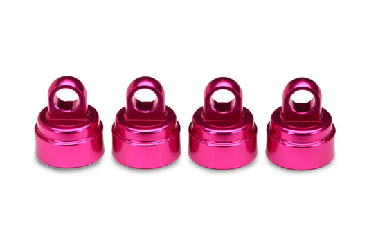 TRA3767P Traxxas Aluminum Ultra Shock Cap (Pink) (4)