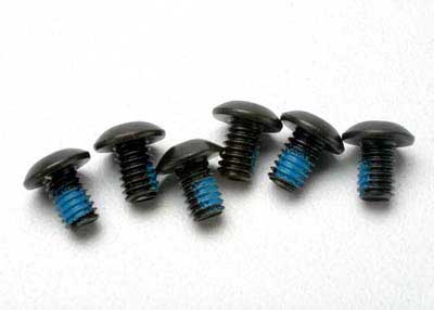 TRA3939 Traxxas 4x6mm Button Head Machine Screws (6)