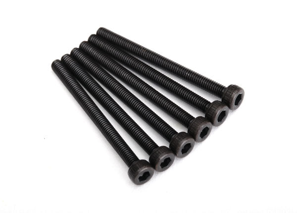 TRA3971 Traxxas Screws, 3x35mm cap-head machine (hex drive) (6)