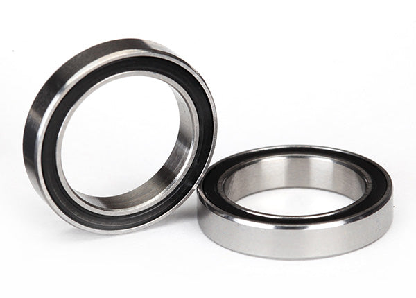 TRA5102A Traxxas Ball bearing, Black rubber sealed (15x21x4mm) (2)
