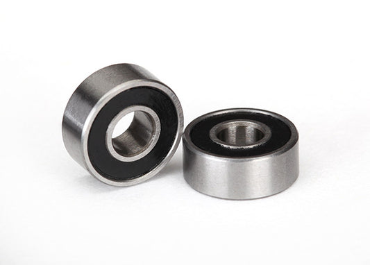 TRA5104A Traxxas Ball bearing, Black rubber sealed (4x10x4mm) (2)