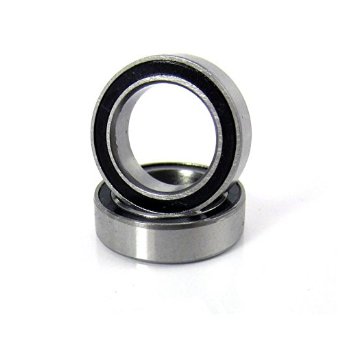 TRA5119A Traxxas Ball bearings, black rubber sealed (10x15x4mm) (2)
