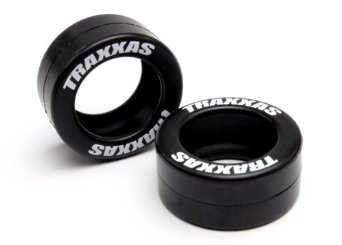 TRA5185 Traxxas Rubber Tires (fits Traxxas Wheelie Bar Wheels) (2)
