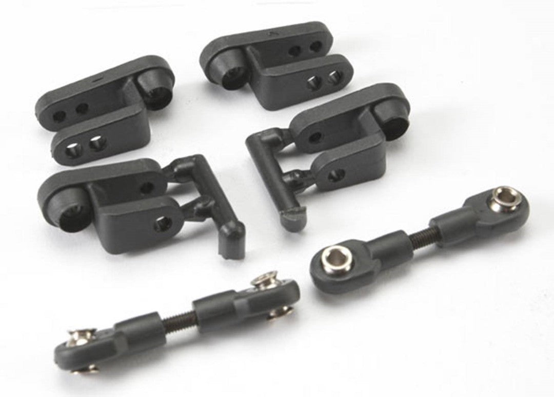 TRA5345R Traxxas Servo Horns, Steering, Long(2), Short (2)/Linkage, Steering (3x20mm Turnbuckle)(2)/Rod Ends (short)(4)/hollow balls (4)