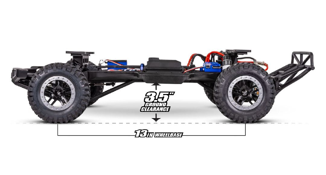 Traxxas 1/10 F150 Raptor BL-2S HD Clipless - Fox TRA58394-4FOX