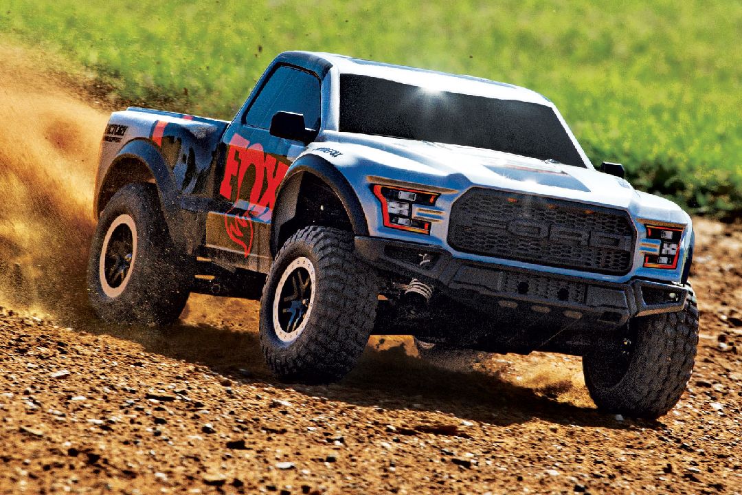 Traxxas 1/10 F150 Raptor BL-2S HD Clipless - Fox TRA58394-4FOX