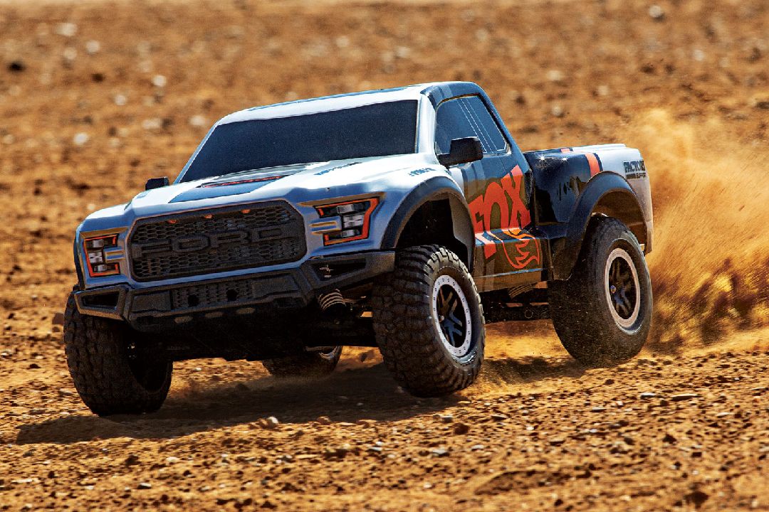 Traxxas 1/10 F150 Raptor BL-2S HD Clipless - Fox TRA58394-4FOX