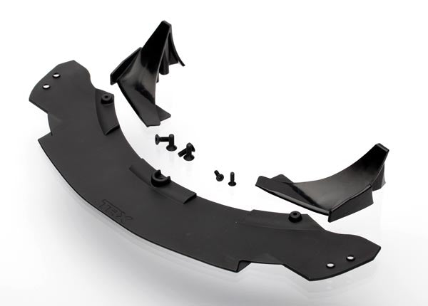 TRA6433 Traxxas Splitter Extension / Canards, Left And Right / 4x12mm Ccs (4)/ 3x10mm Cc (2)