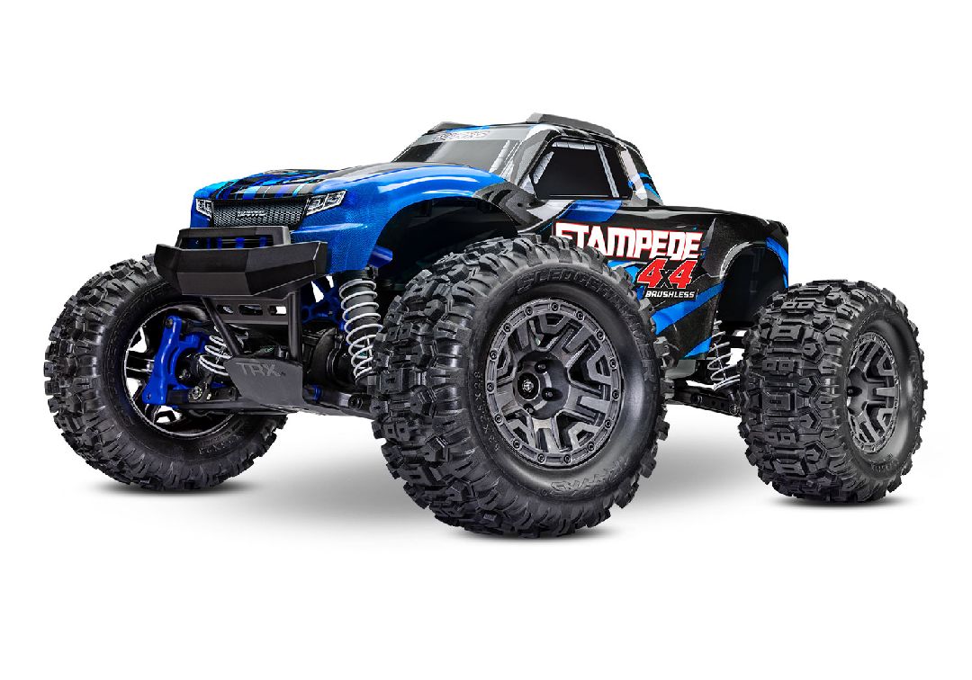 Traxxas Stampede 1/10 4X4 BL-2S Brushless TRA67154-4BLUE