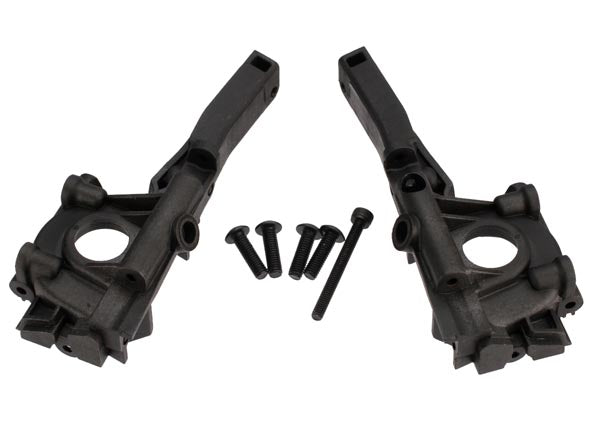 TRA7030X Traxxas Front Bulkhead w/Hardware (Left & Right Halves)