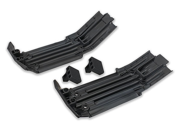 TRA7744 Traxxas X-Maxx Front & Rear Skidplate w/Rubber Impact Cushion