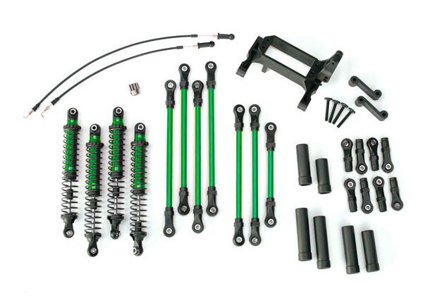 Traxxas Long Arm Lift Kit Complete - Green TRA8140-GRN